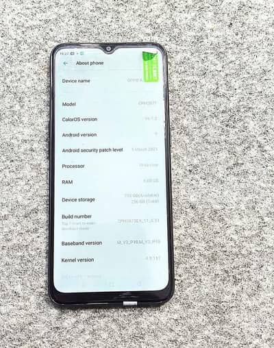 OPPO A31 8/256 GB Official PTA Approved