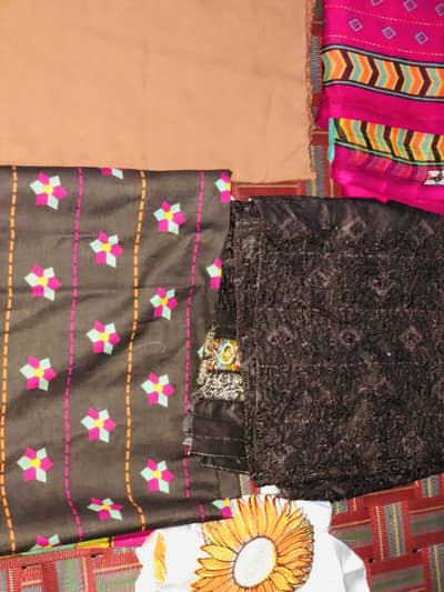 New unstitched 3 pcs suit