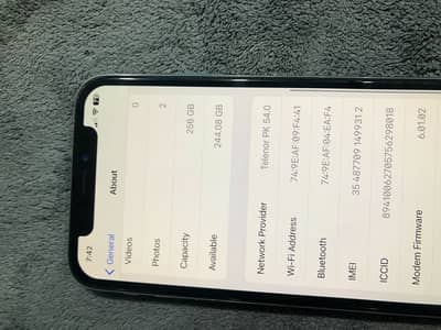 iphone x pta approved 256gb