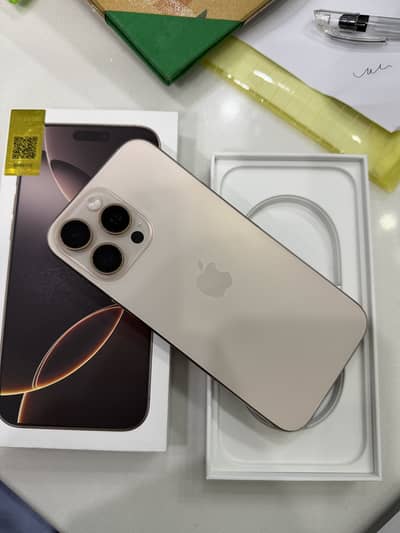 Iphone 16 pro max 256gb PTA APPROVED