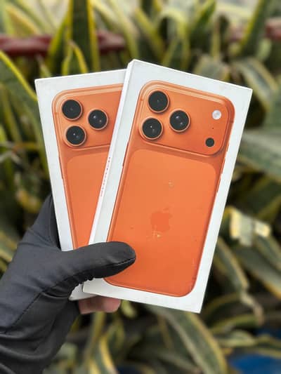 IPhone 17 Pro Max 256gb Cosmic Orange Box Packed Factory Unlocked