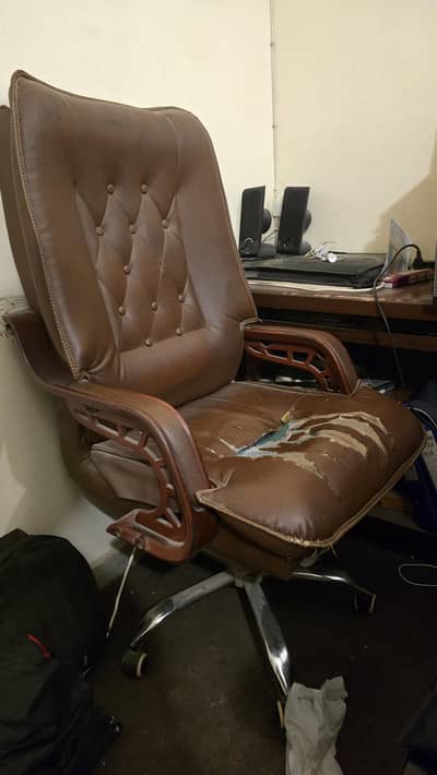3 Office Chairs for sale Read Ad Rough Condition