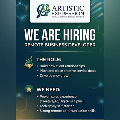 Business Developer (Remote) – Digital Marketing Agency