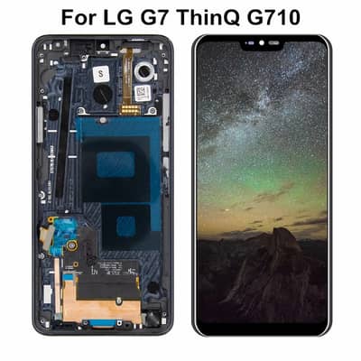 lg g7 thinq panel with frame original