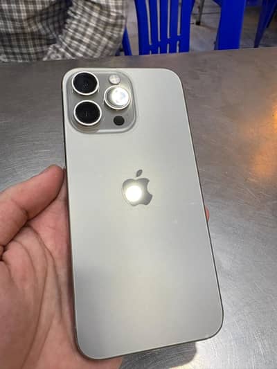 iPhone 15 Pro Max JV 256GB 10/10 Natural Titanium