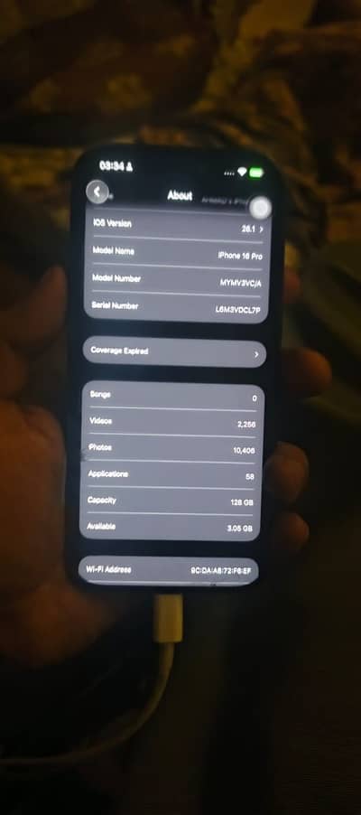 Iphone 16pro jv 128gb