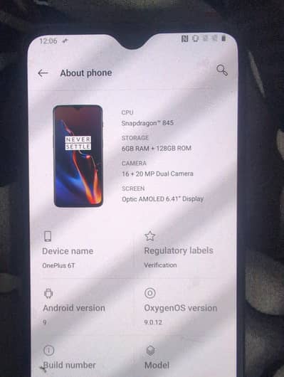 One Plus 6T pta approved