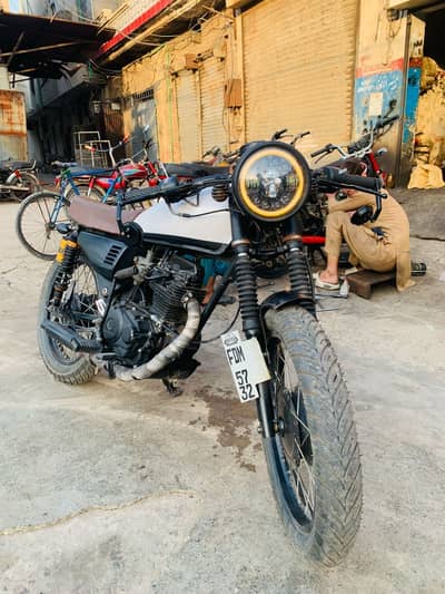 Handa 125 convert  Cafarasar  all important parts