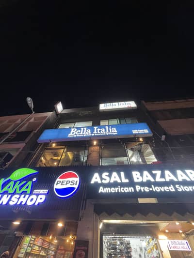Bella Italia restaurant in Dha h block for sale