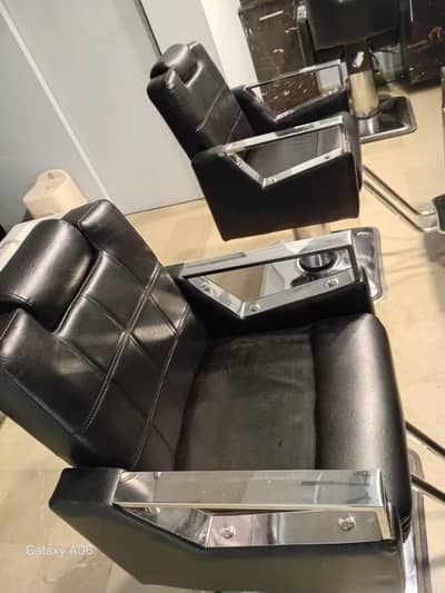 3 saloon chairs available