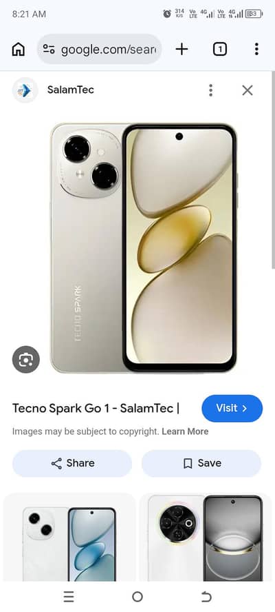 Tecno spark Go 1 4/128 all ok