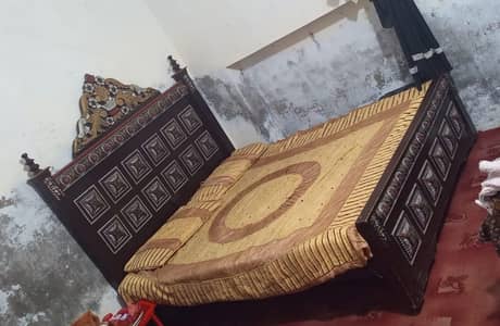 Bed + Sofa Set + Showcase + Dressing + Almari