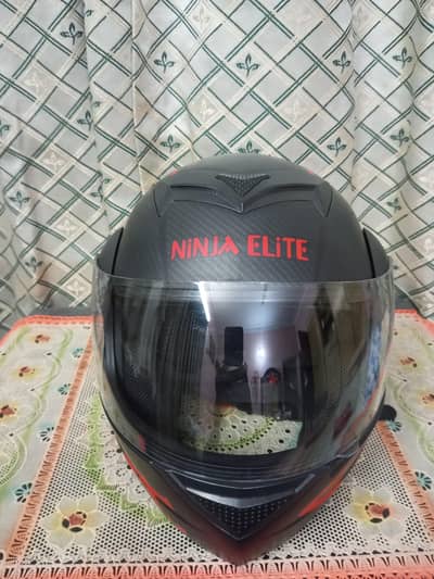 Jiekai Ninja Elite Flip up Dual Visor Helmet
