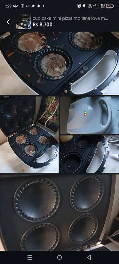 cup cake n small pizza maker n more