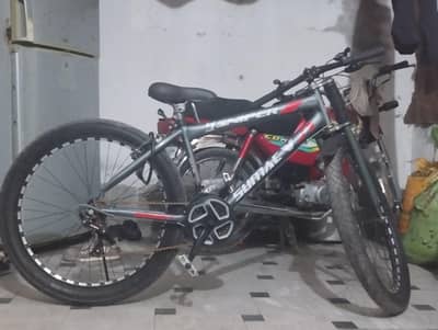 sumac mountain bicycle  in new condition