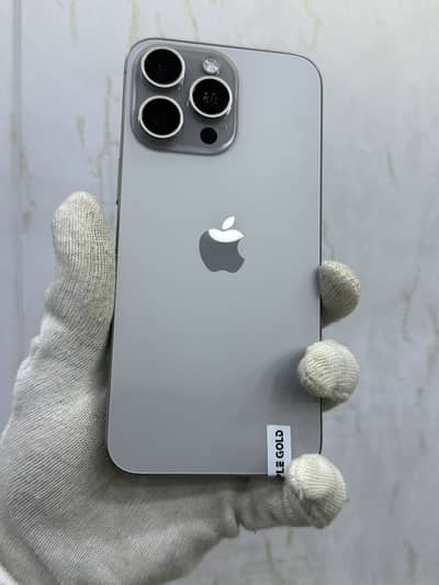 I phone 15 pro Max 256 JV 95% Battery Health 10 by 11 condition