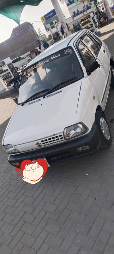 Suzuki mehran 2013 model euro 2 good condition family use car