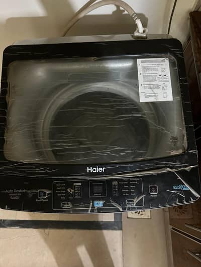 haier machine 9kg  hai condition 9/10