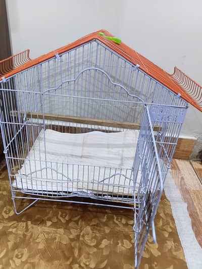 Used parrot cage