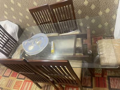 New dinning table and coffee table