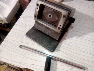 Heavy Duty PVC ID Card Die Cutter (Standard Size)