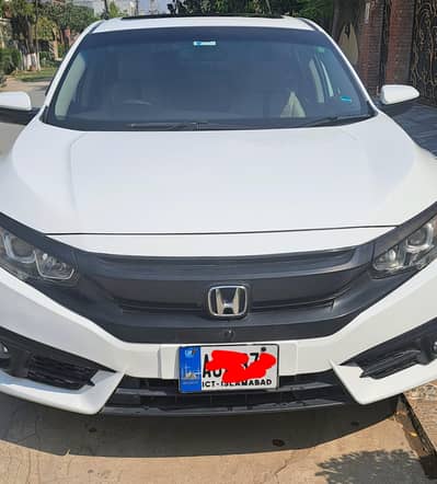 Honda Civic X 2018 model ug red light meter
