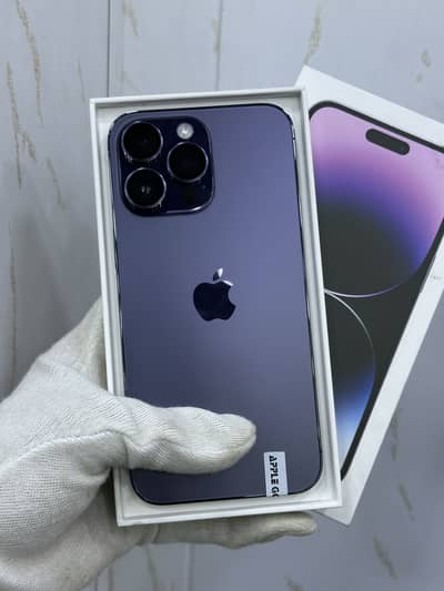 I phone 14 pro Max 128 GB Factory unlock Non PTA  98% Battery health