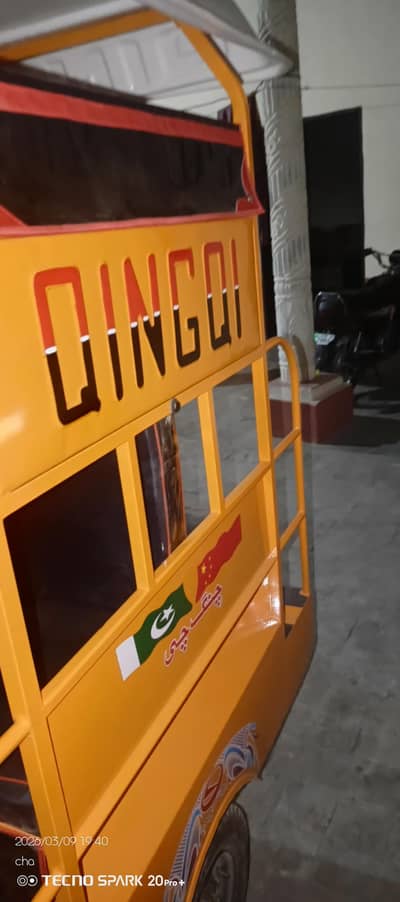 qingqi Rakshaw for sale good condition