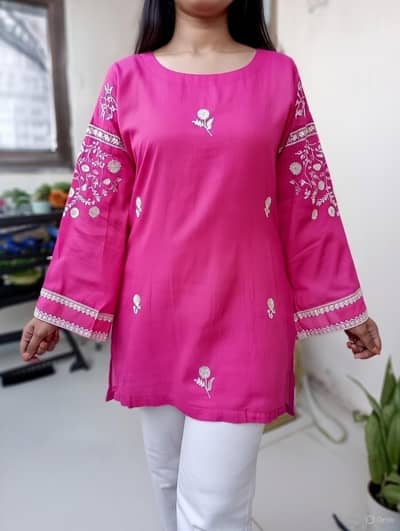 Soft Cotton embroidery Shirt ONLY EID OFFER