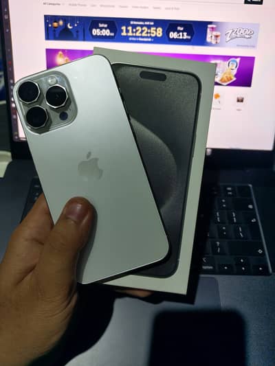 Apple iPhone 15 Pro Max LLA - Non PTA - Exchange Possible