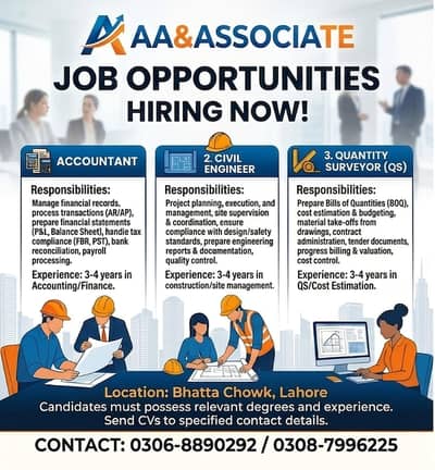 Different engineer jobs available