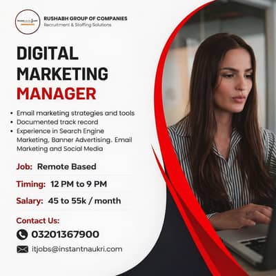 Digital Marketer + Graphic Designer (Remote Job)