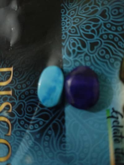 blue neelam & nishapuri original froza  gemstone