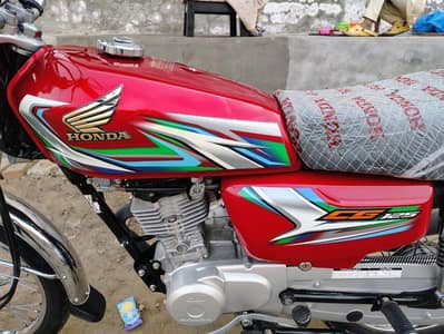 Honda cg 125 23 model all Punjab number 0306/84/20/481