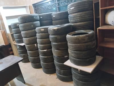 Imported Japanese Tyres for Prado , Pajero , Vezel , Honda Civic ,