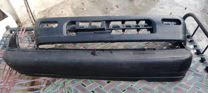 mehran Bumper front and back, black color