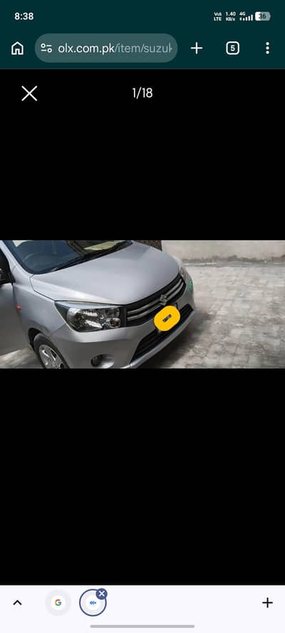 Suzuki cultus vxl 2021 Model total Genuine