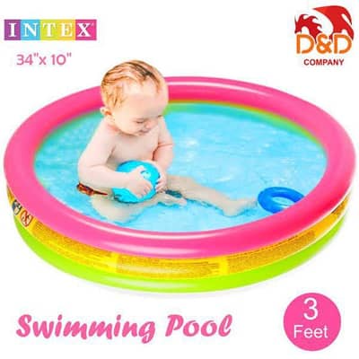Intex 3 Feet Kids Inflatable swimming pool free delivery cash on deliv