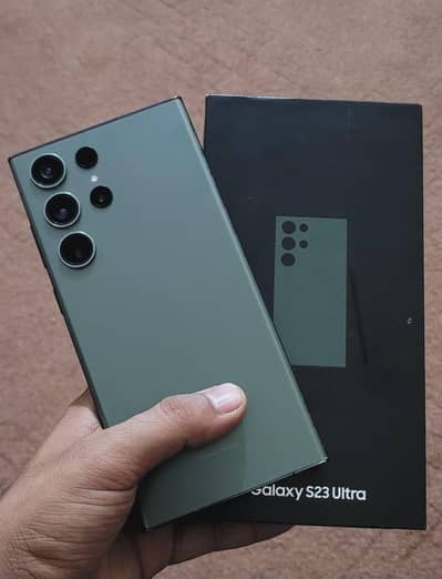 Samsung s23 ultra 12 + 12 / 256 with box and charger
