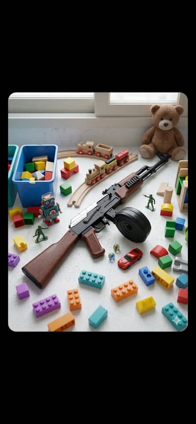 Pubg eid Ak47 toy gun for kids