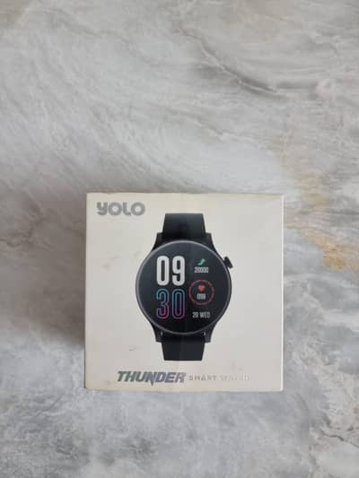 Yolo Thunder Smart Watch – Excellent Condition – Urgent Sale