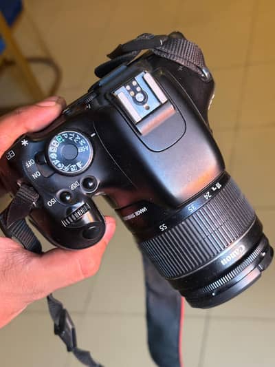 Canon 600d | with 2 lenses | all ok | 50mm | 18-55mm | DSLR