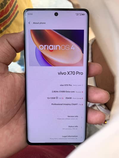 Vivo x70 pro