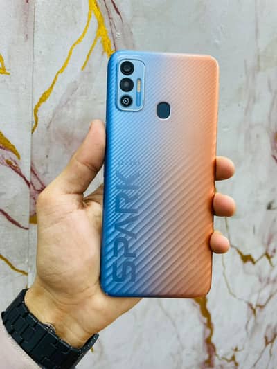 Tecno Spark 7 4gb/64gb PTA Approved With Box