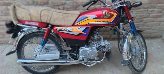 Honda CD 70 Bike | Model 2025 | 7800 KM Use Bike | Call 0302 2770107