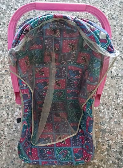 FT Baby Cot 4-in-1 Carry Cot & Rocker — Mosquito Net — Lightly Used