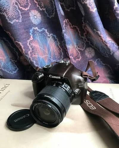 Canon 1100D dslr camera with lens video suport 03025271768 what's ap