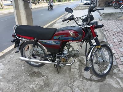 Honda cd 70 all Ok 10by  10  2024 2025 mine number lga hy