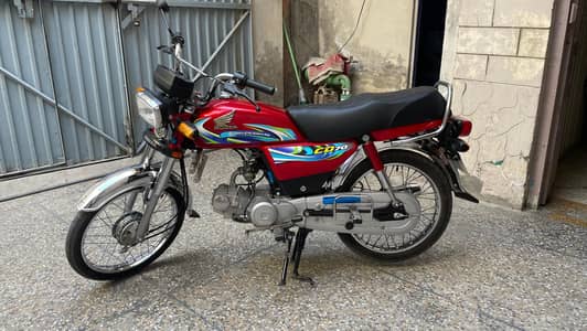 2024 Honda CD 70 | 12000 KM Driven | 10/10 Condition | Single Hand Use