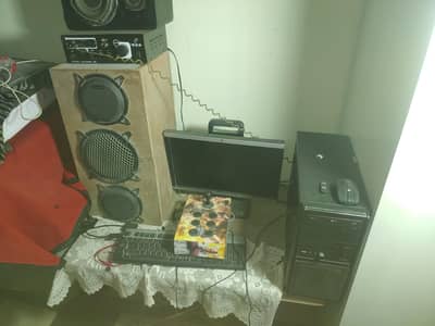 cor i7 2nd gen with 24 gb ram and 500 gb hard casing with rgb fans